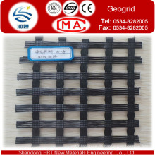 Biaxial Kunststoff Geogrid Zugfestigkeit 20-0kn / M Angebotspreis bei USD0,45 / M2 Hersteller